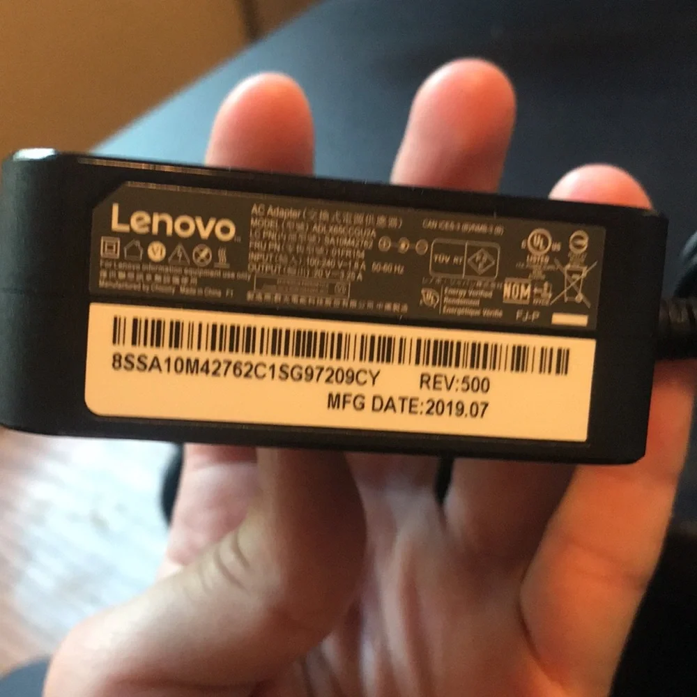 LENOVO CHARGER PERFECT JUST HAVE TWO